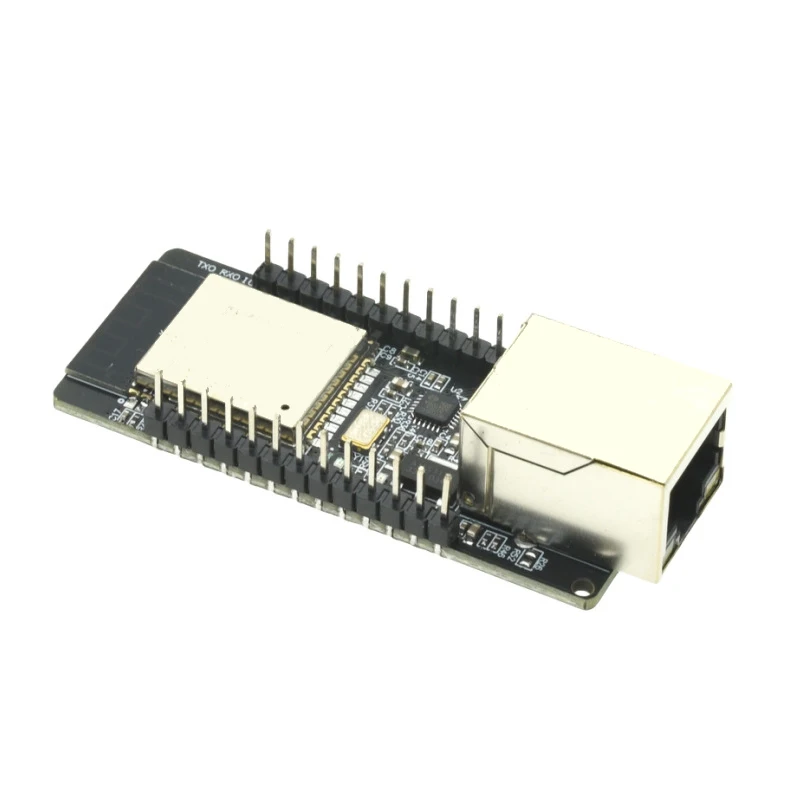 WT32-ETH01 Ethernet WiFi BT Wireless Module, Embedded Serial Port Networking Gateway for ESP32, Combo MCU Controller
