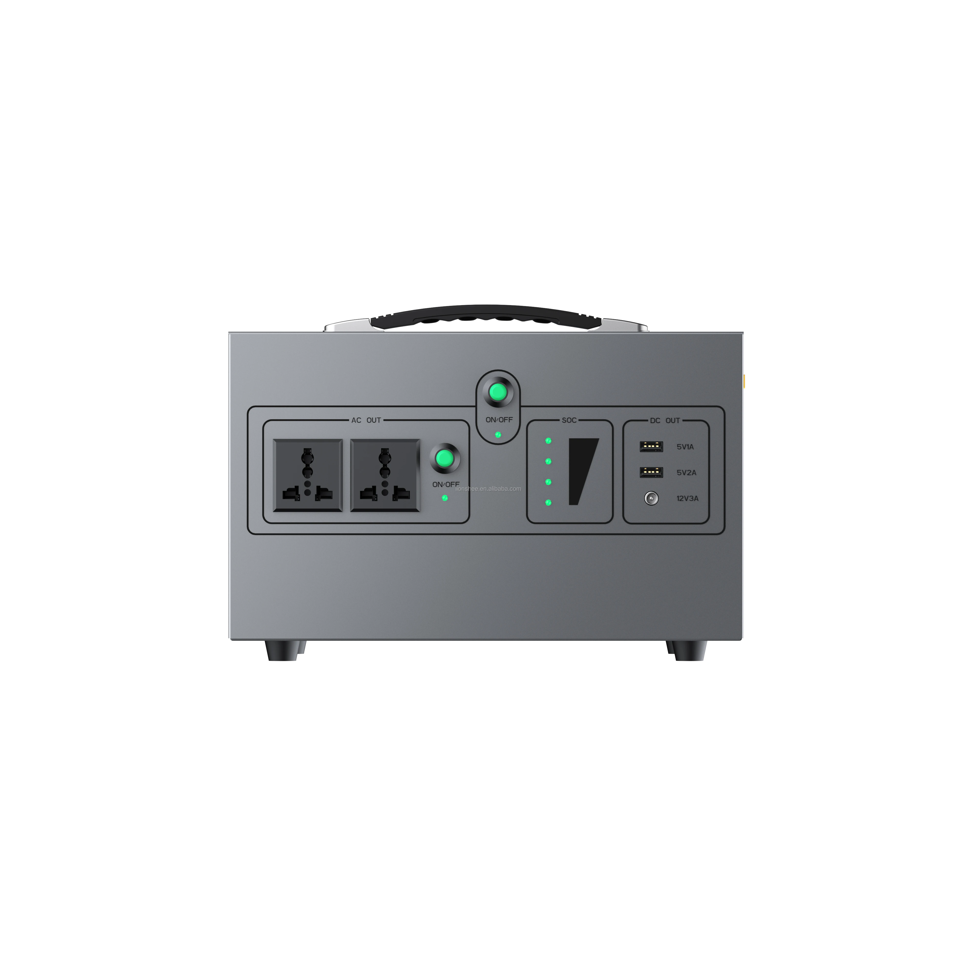 All-in-One Energy Storage System 1000W Power 800W Solar Panel System LiFePO4 Backup Battery Portable Power Station
