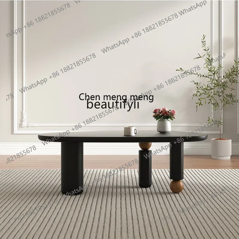 

new styleFrench Retro Chinese Style Long End Table Simple Solid Wood Living Room Small Apartment Long Table ss 7304
