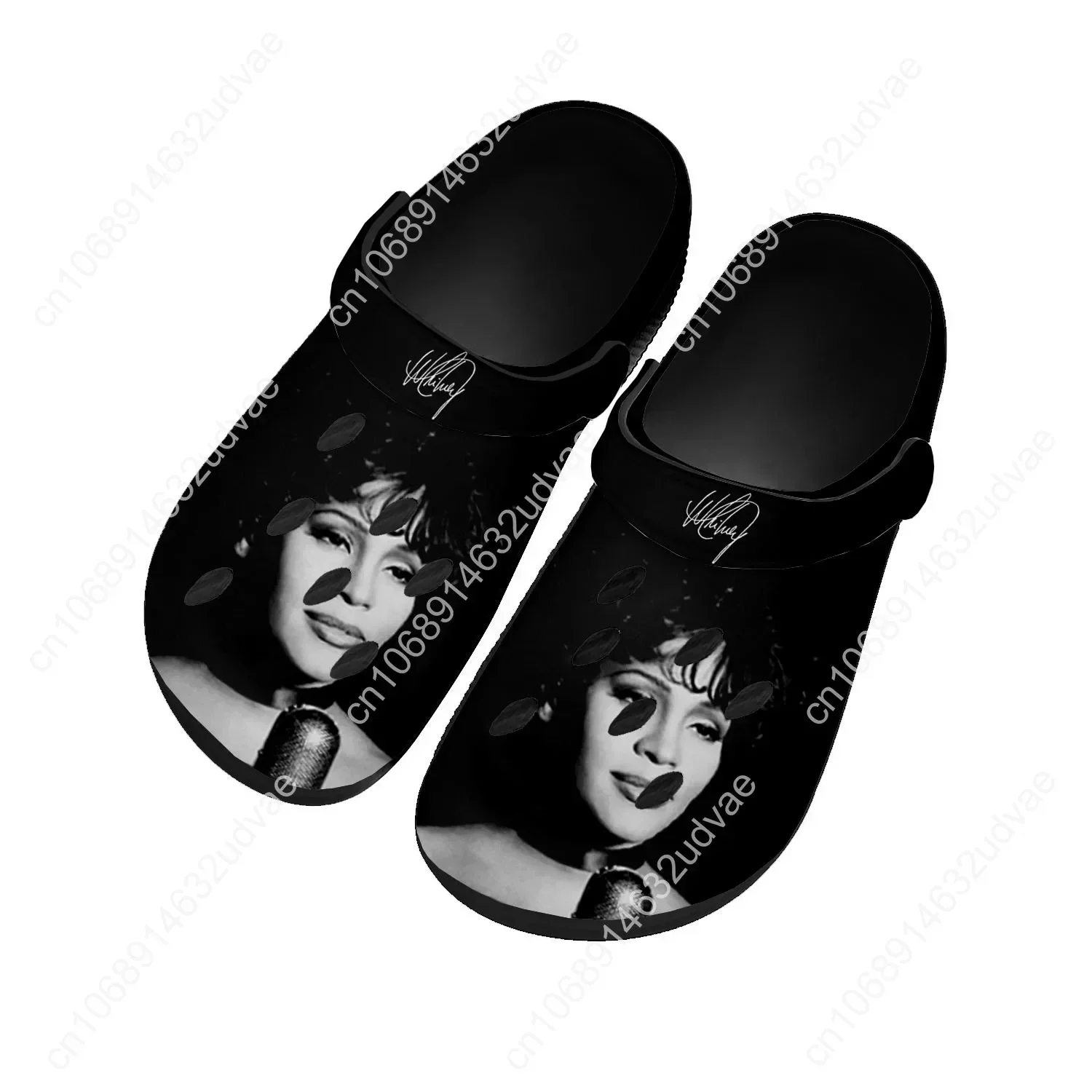 Whitney Houston Home Hoge kwaliteit sandalen Dames Tienermode Waterschoen Tuin Ademend Comfort Strandgatslippers
