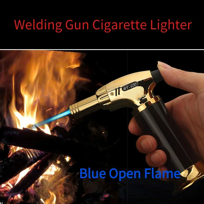 

Metal Spray Gun Welding Gun Lighter Windproof Direct Outdoor Barbecue Multi-purpose 1300℃ Cigarette Lighters&Smoking Accessories