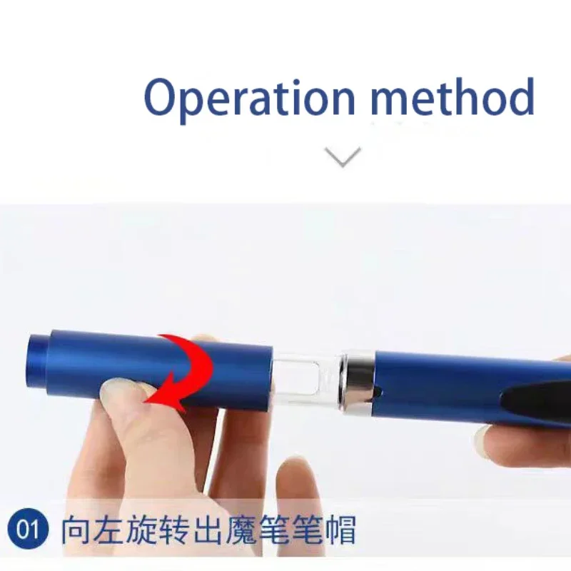 1/2/5 Pcs Magic Pen  20 Insulin Cartridge 3ml Blank Eli Lilly Insulin Injection Bottle Medical Beauty Tattoo Pen