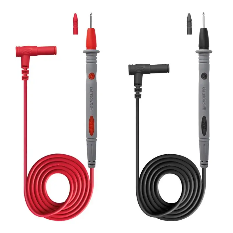 Upgraded Multimeter Test Leads Set Professional Leads Kit Precision Sharp Probe Test Lead Easy Fixing for Multimeter