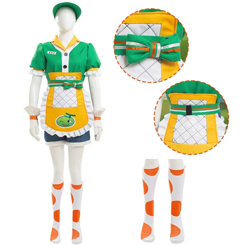 Jogo overwatch pode cosplay trajes sapatos meiling zhou honeydew roupas halloween carnaval roupa para meninas femininas uy1191