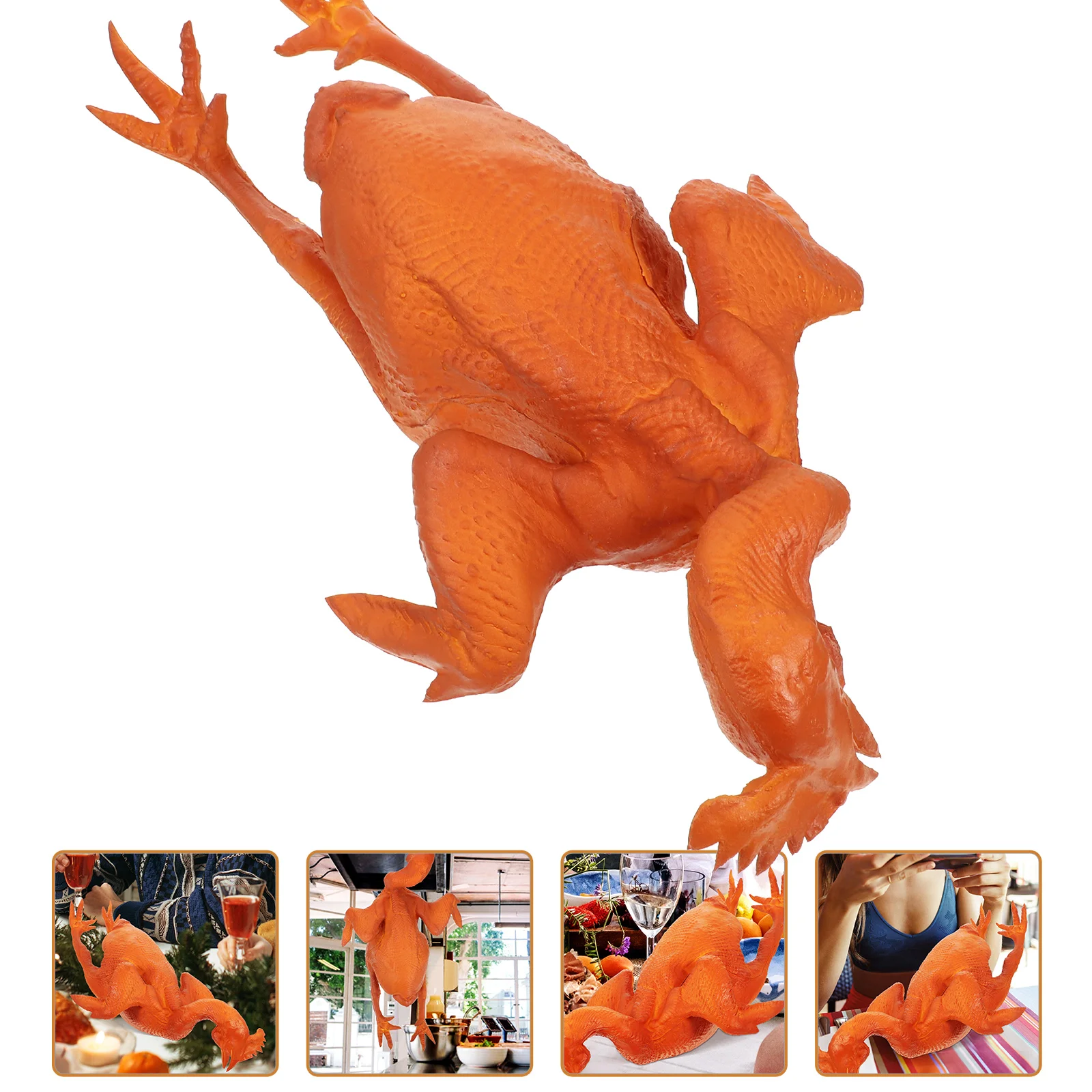 

Roast Chicken Model Lifelike Display Accessory Accessories Small Pu Artificial Food Simulated Decor