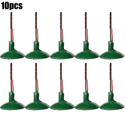 10 OO/HO Scale Wall Street Light Model Miniature Lamp Post Led Ceiling Lights Landscape Decor Diy Lamps for Decoration Ornament