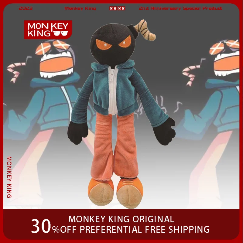 32 سنتيمتر ليلة الجمعة Funekin محشوة تويسا Bomber صديقها لطيف أنيمي لعبة ألعاب من القطيفة سطح المكتب زينة هدية الكريسماس اللعب #1