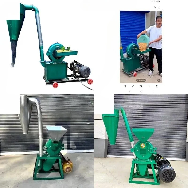 For Petrol Engine Electric Rice Bean Corn Maize Mill Grinder Grain Processing High Efficiency Durable Africa Hot Selling