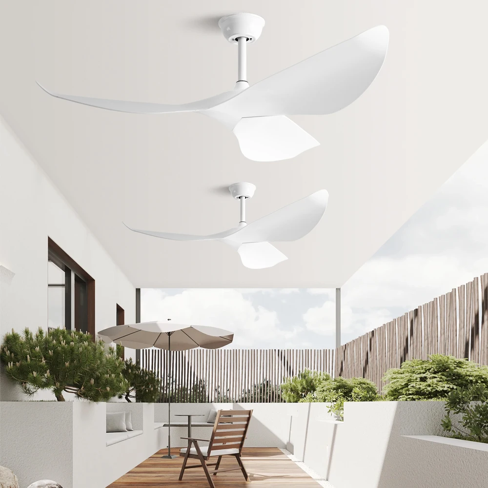 38/52 Inch Ceiling Fan Living Room Restaurant Americans Modern Office Without Light DC Remote Control Electric Fan 110V 220V