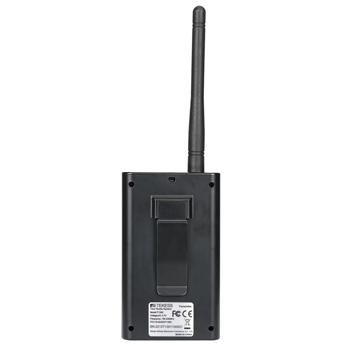 RETEKESS T130S Drahtloses Tourguide-System 2. Generation T130 Langes Standby-Zeitfenster Audio-Guide-System Mikrofon-Kopfhörer-Set für Tourismus und Meetings – Detail 24