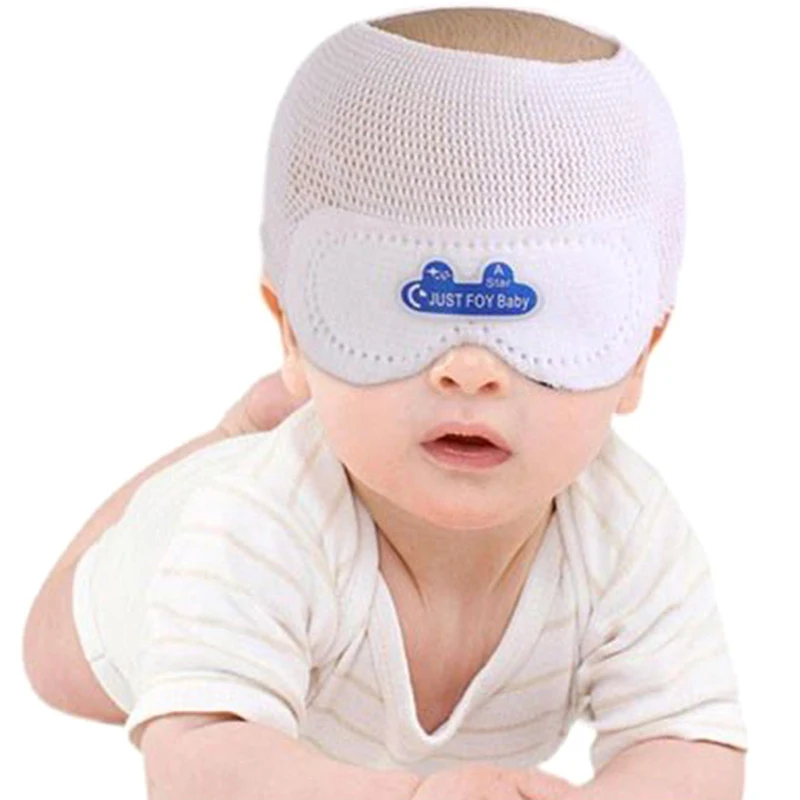 [HE]1Pc Newborn Phototherapy Protective Eye Mask Baby Anti-Blue Light Sunproof Eye Cover Phototherapy Blue Light Baby Masks./！