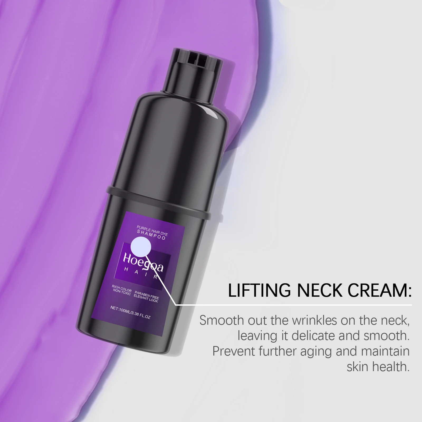 Instant Dye Shampoo DIY Haarfärbemittel Natürliche schwarze Farbe Reparatur Grau Weißes Haar Nicht reizendes Haarfärbeshampoo für Männer Frauen