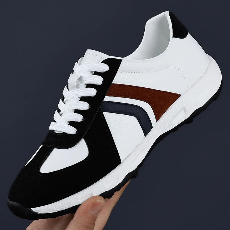 2025 Men's New Autumn German-Style Training Sneakers - Chunky Low-Tops, Breathable & Versatile for Skateboarding & Casual Wear
