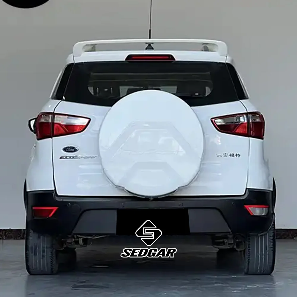 For 2013-2019 Ford EcoSport Rear Spoiler GT Style High Quality ABS Plastic Unpainted Gloss Black Spoiler Trunk Boot Wing Spoiler