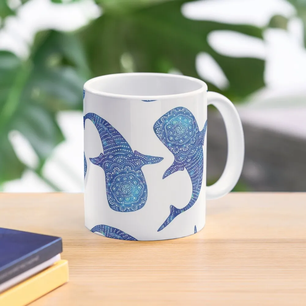 Marokintana Whale Shark I Classic  Mug Photo Design Handle Round Gifts Simple Coffee Printed Cup Image Drinkware Tea Picture