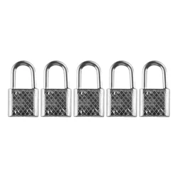 5Pc Small Luggage Box Lock with Keys Metal Mini Retro Padlock for Notebook Diary Zinc Alloy Suitcase Locker Hardware Set 32*17mm