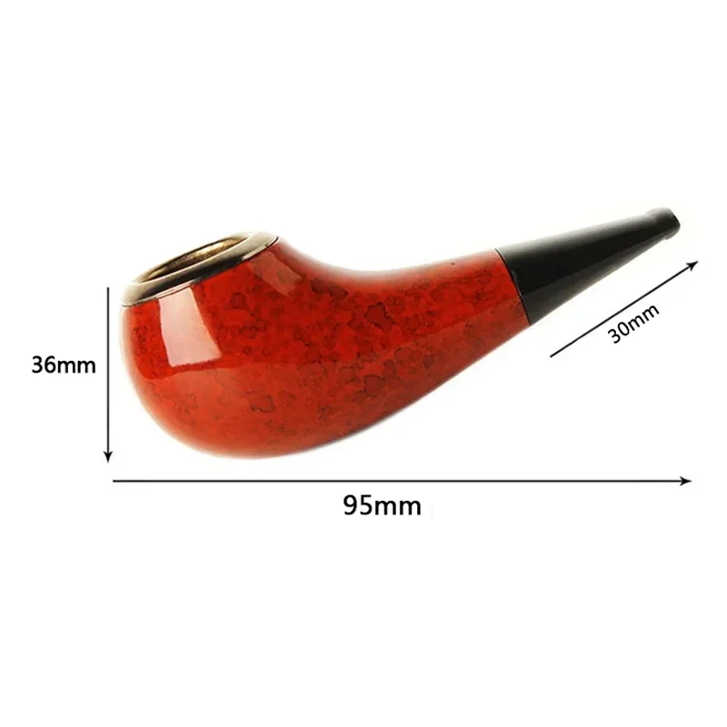 Chicken Leg Shape Short Pipes Chimney Smoking Pipe Mouthpiece Herb Tobacco Pipe Cigar Narguile Grinder Smoke Cigarette Holder