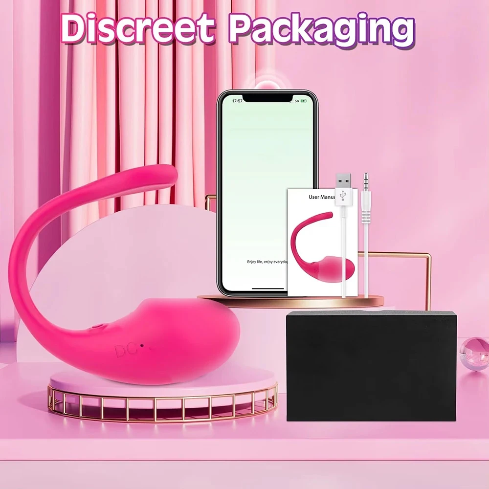 Wireless APP Control G-spot Vibrator Mini Panty Vibrators Dildo Anal Plug Vibrating Egg Vagina Stimulator Female Adult Sex Toys view 6