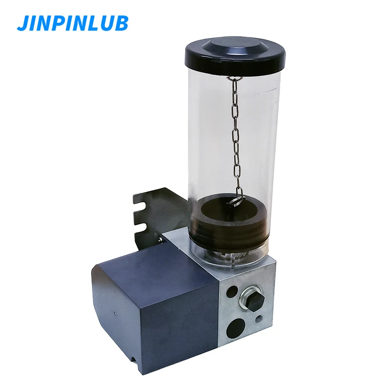 JINPINLUB EGM-8P 800mL Progressive Automatic Lubrication Pump with Level Sensor And Feed Button for Machine Tools