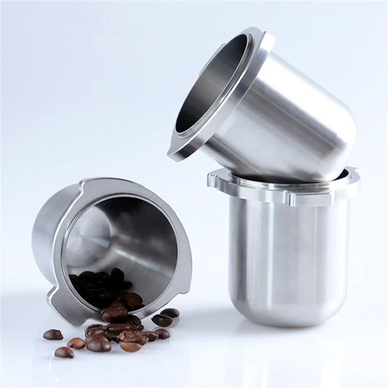 For Breville Barista Express Impress (BES876 ) Anti-static & Mess-free Sniffing Cup 304 Stainless Steel 54mm Dosing Funnel Cup