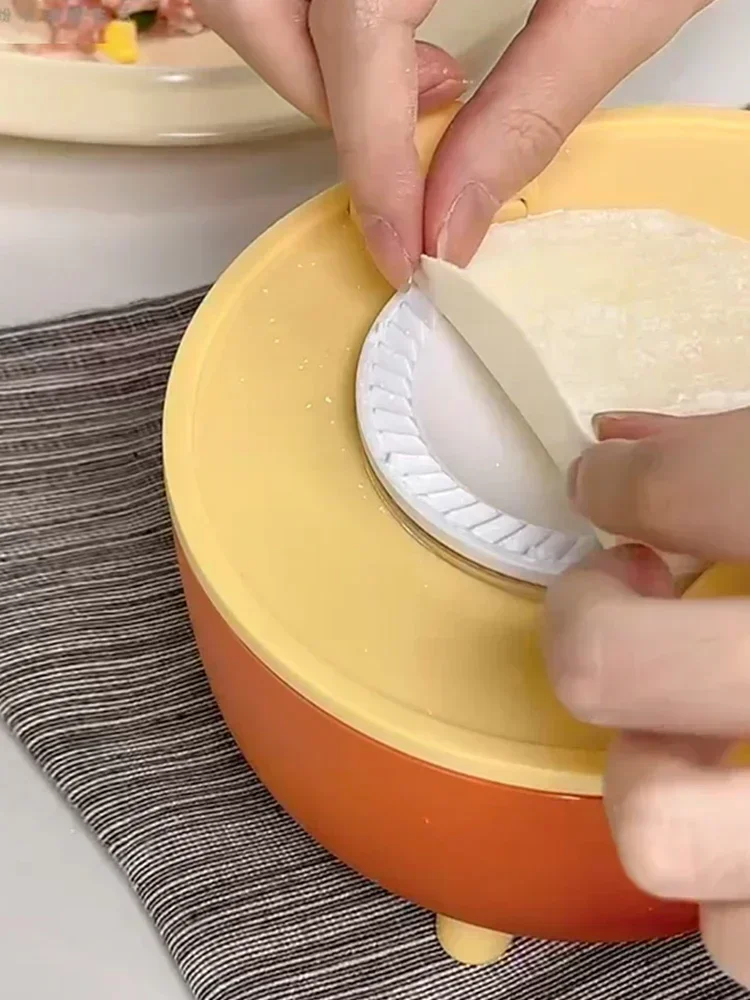 Making Home Electric Small Dumpling Machine Fully Automatic Water Dumpling Machine Dumpling Mold 2023 New Food Processors