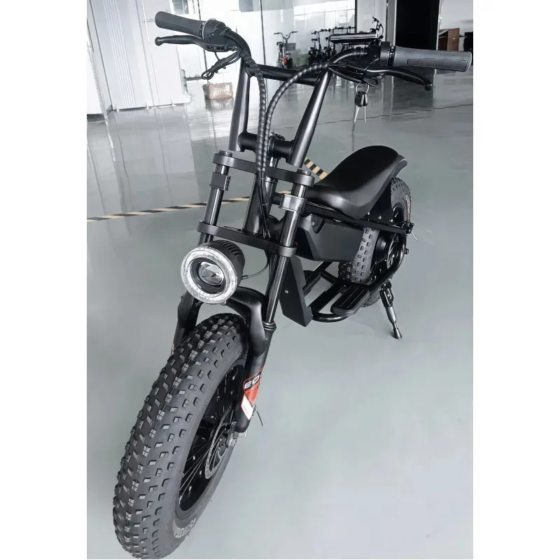 دراجة كهربائية ببطارية ليثيوم 48 فولت 15 أمبير، محرك قوي 1000 وات، سلامة رياضية نهائية ومتانة للبالغين