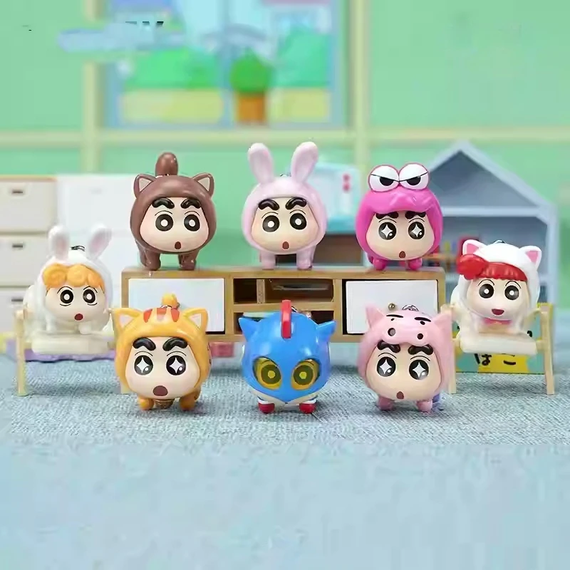 

Original Toptoy Crayon Shin-Chan Blind Box Flying Superpower Series Mini Cute Bean Doll Desktop Ornaments Pendant Custom Gift