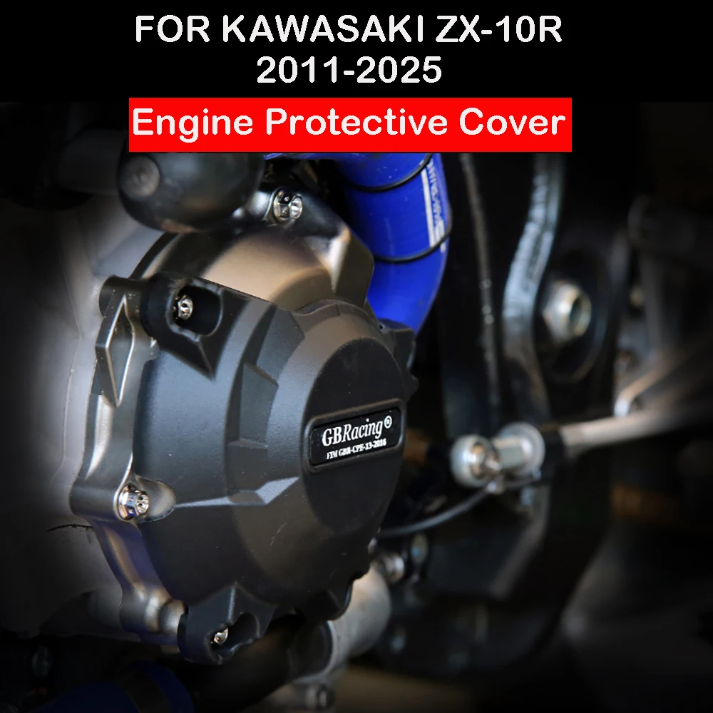 

Motorcycles Engine Cover Protection Case GB Racing For KAWASAKI ZX-10R 2011-2016 2017 2018 2019 2020 2021 2022 2023 2024 2025