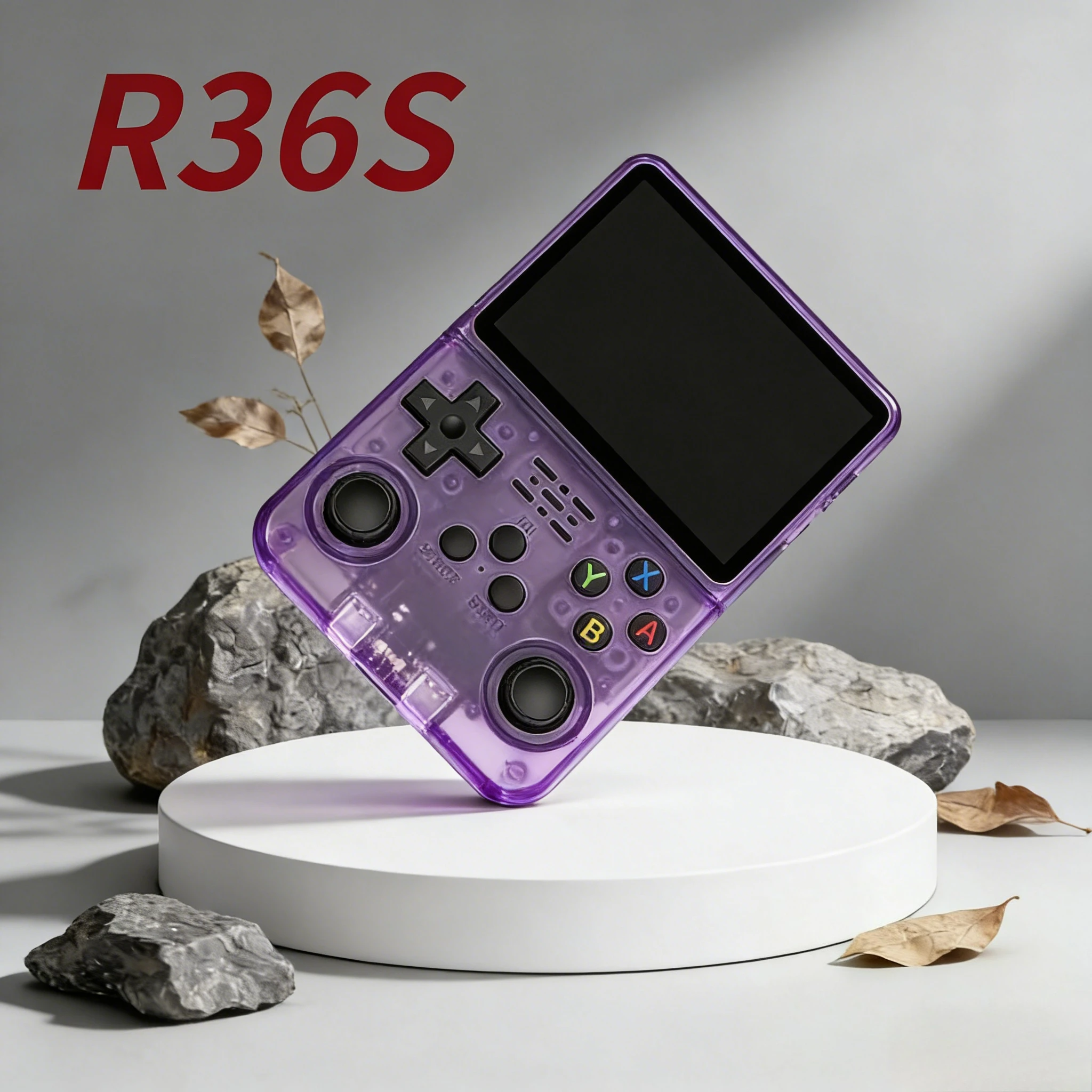 

Игровая консоль R36S в ретро-стиле с 3,5-дюймовым IPS-экраном, системой Linux, портативная карманная консоль для ретро-игр, 64 ГБ, более 20000 классических игр