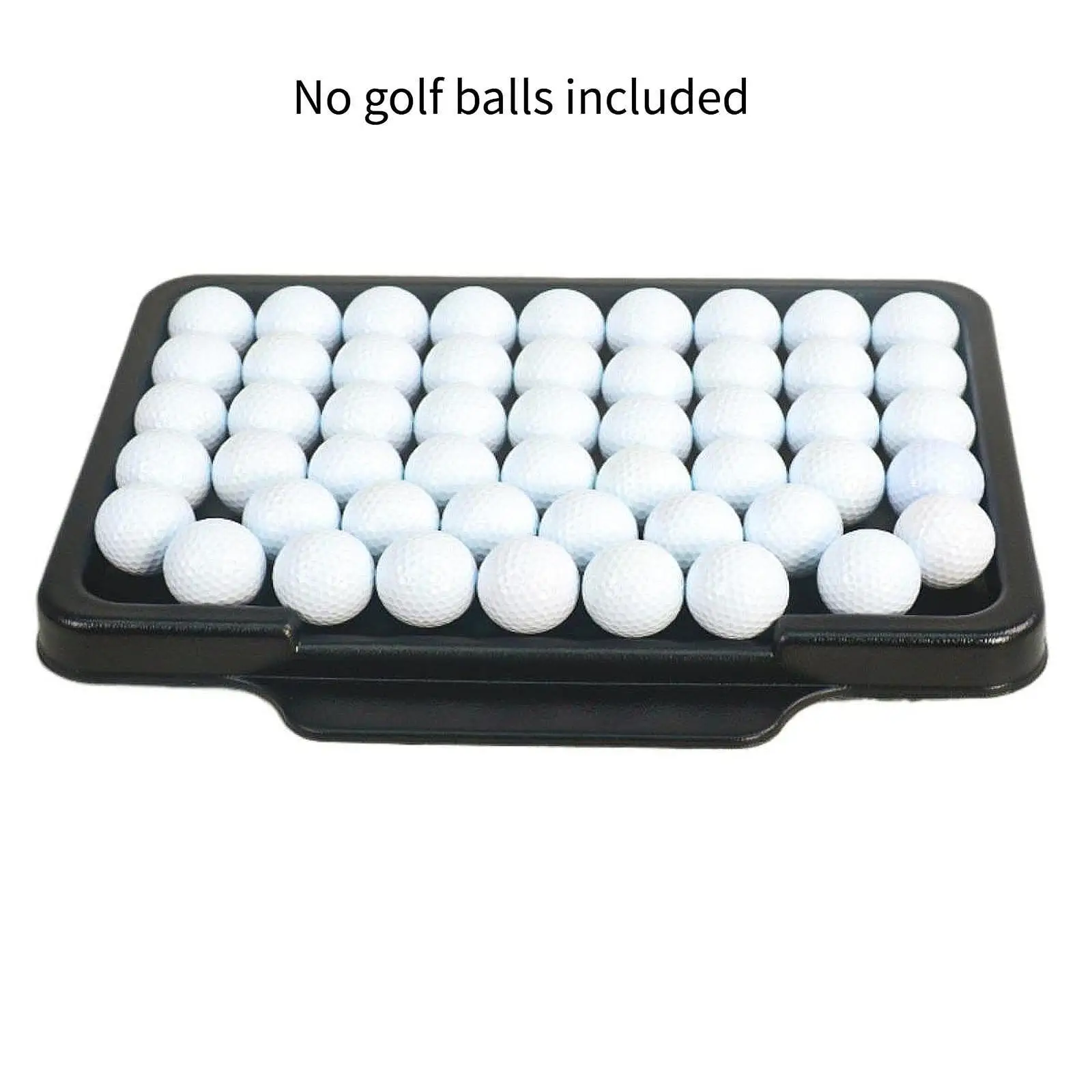 Plastic Golf Ball Holder Tray Box High Volume Golf Practice Equipment for Driving Range and Home Use