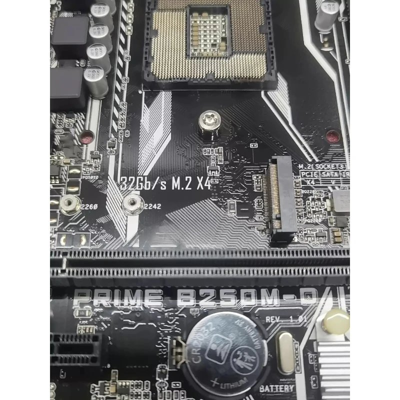 Used PRIME B250M-D Micro ATX Motherboard LGA1151 Support 6th 7th Gen Intel Core DDR4 RAM Desktop Mainboard for ASUS