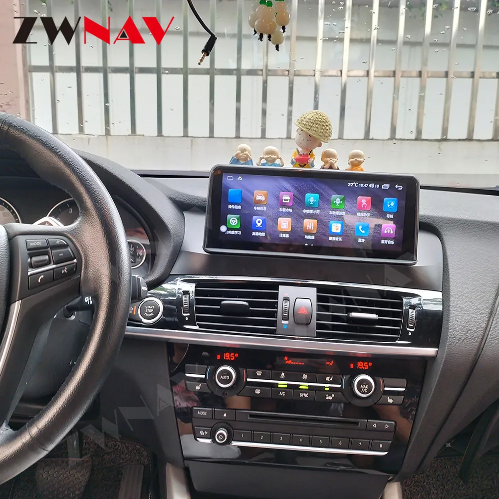 Carplay Androidauto 10.25 inch Touch Screen For Audi X3 2006 Android 14 GPS Navigation WIFI 4G Car Multimedia Player Head Unit
