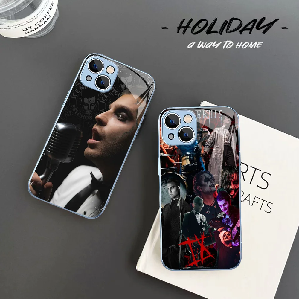 

Ice Nine Kills Band Phone Case For IPhone 14 13 12 Mini 11 Pro XS Max X XR 14 Plus Tempered Glass Cover