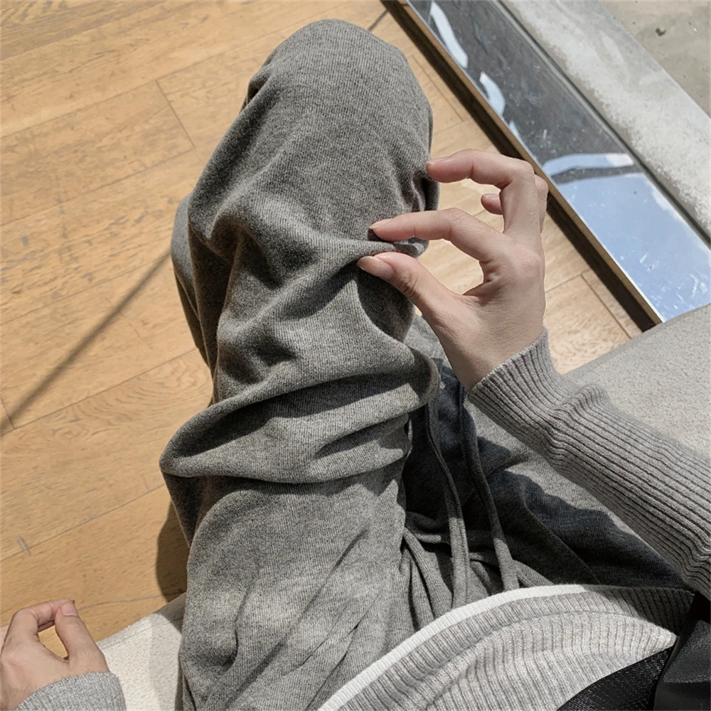 Modische, lässige, weit geschnittene Hose, farbecht, langlebig, hochwertig, schlicht, elegant, trendig, locker sitzende Hose für Damen