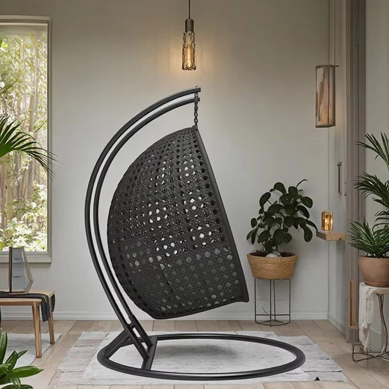 

Outdoor Swing Poly Rattan Bett Schaukel Patio Double Chair Outdoor Patio Furniture Swing Chair Waterproof