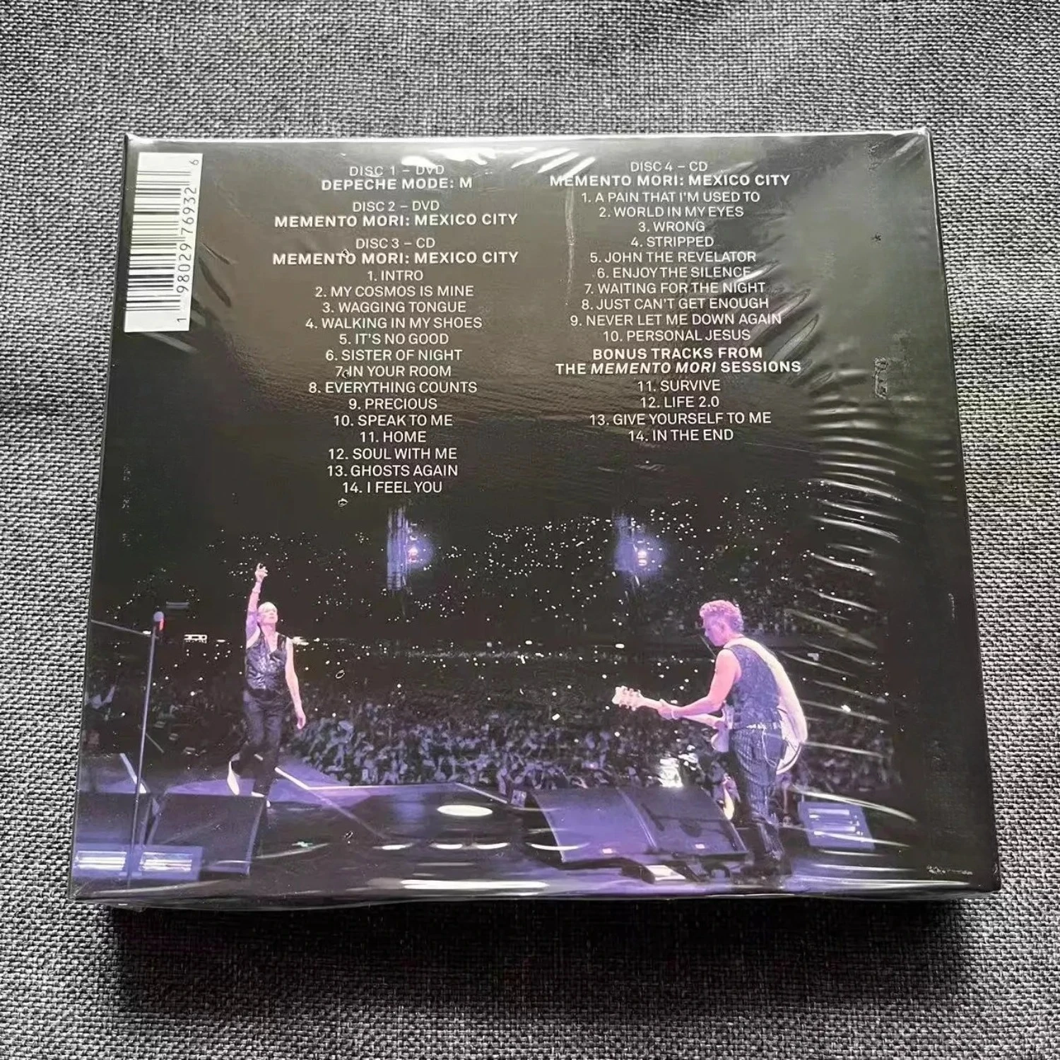 "M" Synth-Pop Electronic Music Album CD Dark Minimalist Design Cover Retro Trendy Collectible Music Disc for Music Enthusiasts