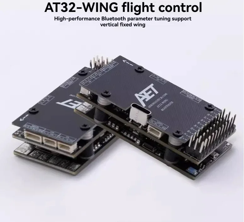 TopessAET AT32 WING Flight Controller AT32F437 FC Support INAV For RC VTOL Fixed Wing Airplane RC FPV Quadcopter Plane Diy Acces
