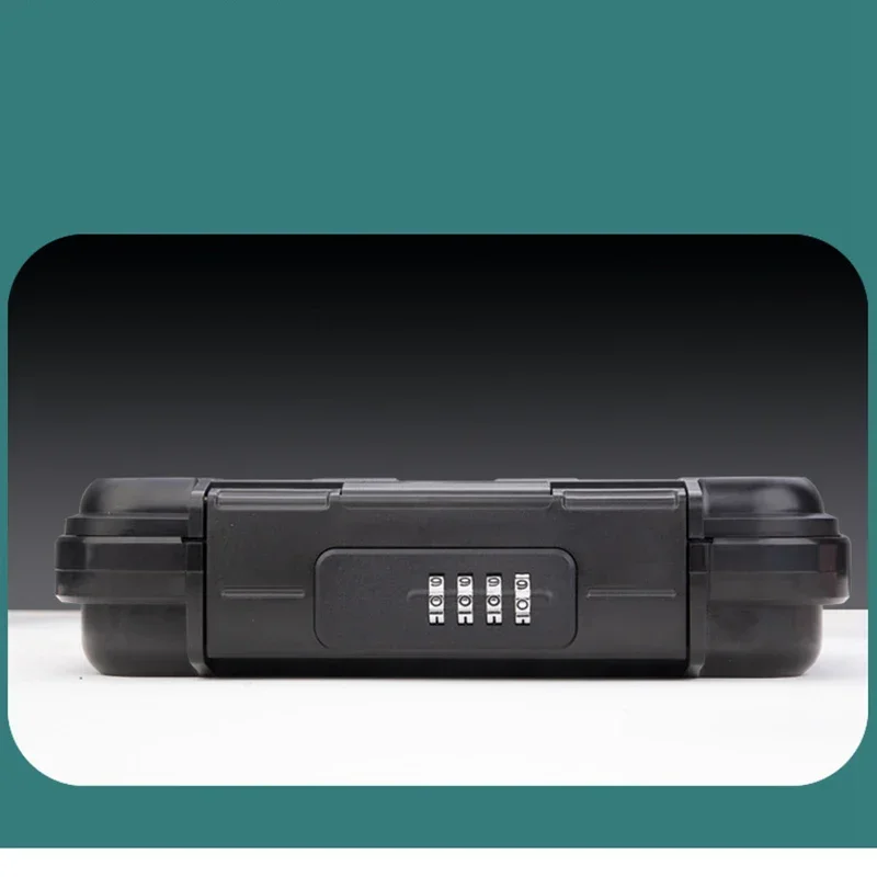 Password Padlock Security Storage Key Safe Box For Travel Hotel Beach Mobile Phone Storage Box Portable Movable Password Storage