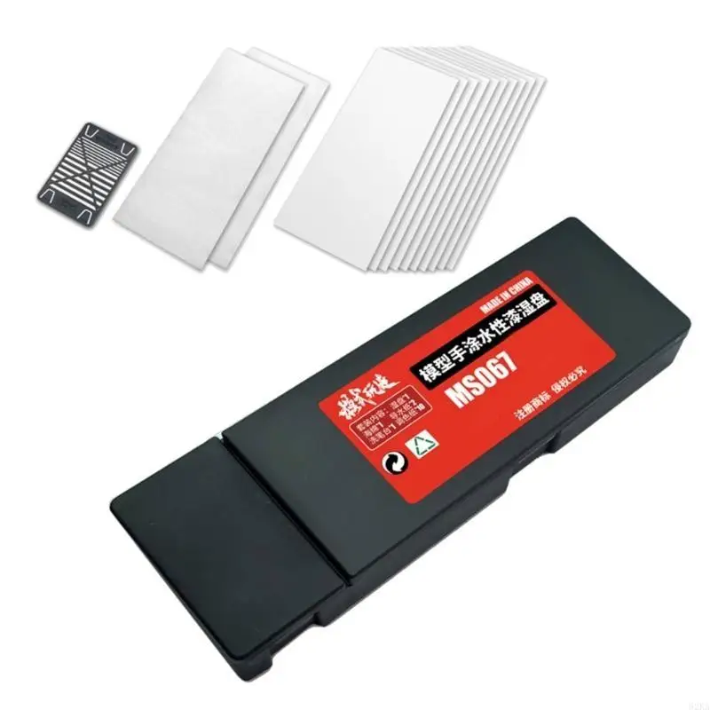 62KA Stay Wet Palette, инструмент для моделирования краски, пигмент, увлажняющий лоток, сохраняет влажную краску для акриловой живописи