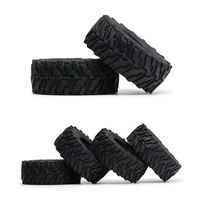 Rubber Part Tyre Shell Skin 1/32 1/35 27mm Rubber Tire Remote Control Orlando Hunter RC Model Car GA1003