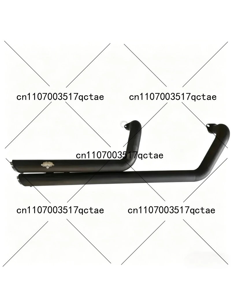 Suitable for 300 Modified Exhaust BD300 Modified  VH Double Out Horseshoe Sound Non-destructive Installation