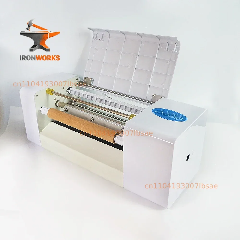 LY 400 A/B/C/D Foil Press Printing Machine 400W Low-temp Hot Stamping 360mm Feeding Width Coreldraw Software 300DPI Resolution