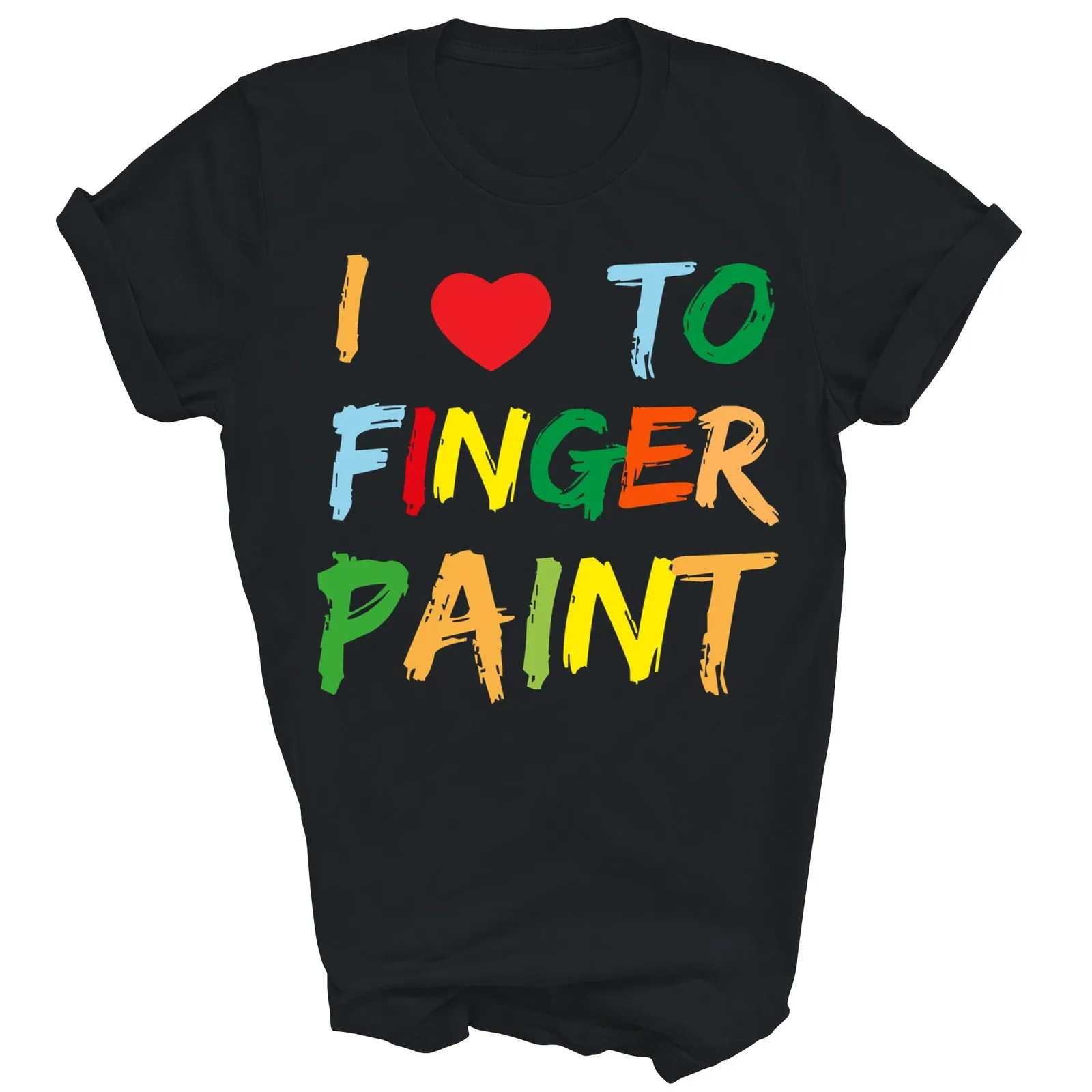 

I Heart Love To Finger Paint Im Paint Couple Unisex Shirt Gift