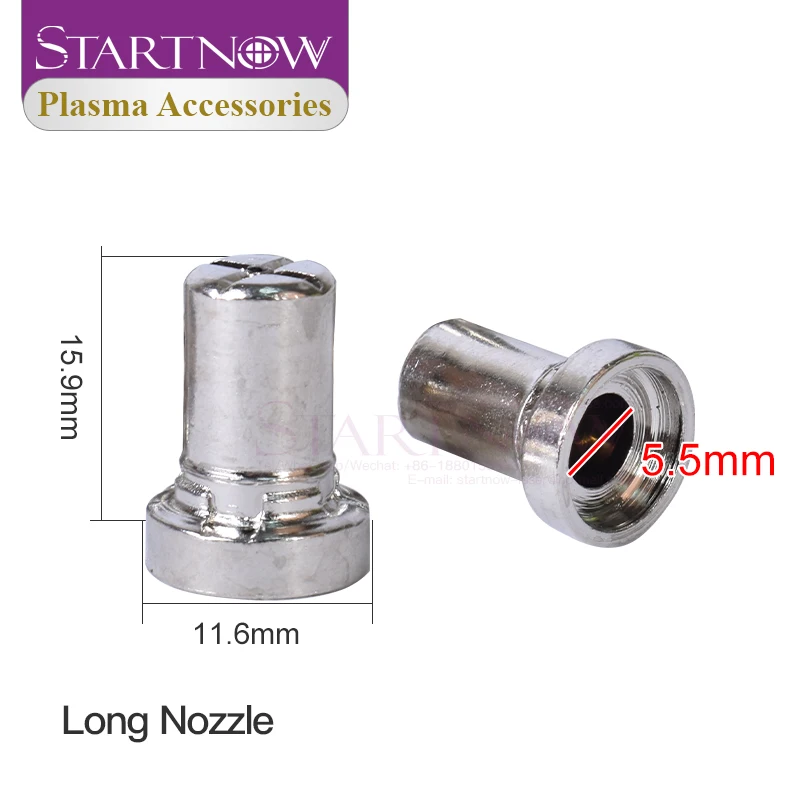 Startnow 40PCS PT-31 Plasma Nozzle Electrode For LG-40 Plasma Cutter guide kits Extended Toch Tips Plasma Welding Machine Parts