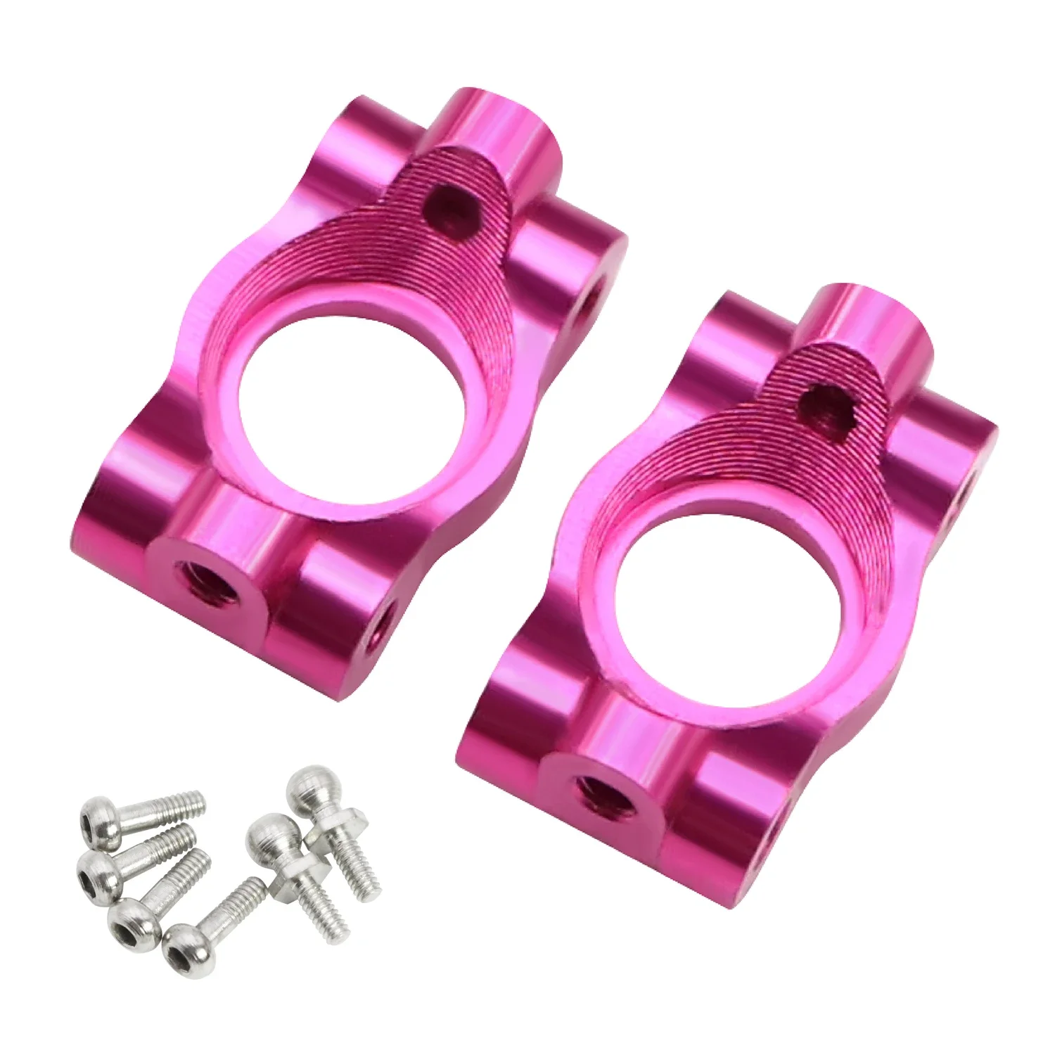 Metalen Draagarmen Fusees C Hubs CVD As Voor 1/24 Losi Micro B Rc Auto 2WD Wltoys 244016 Chassis Plaat Upgrades