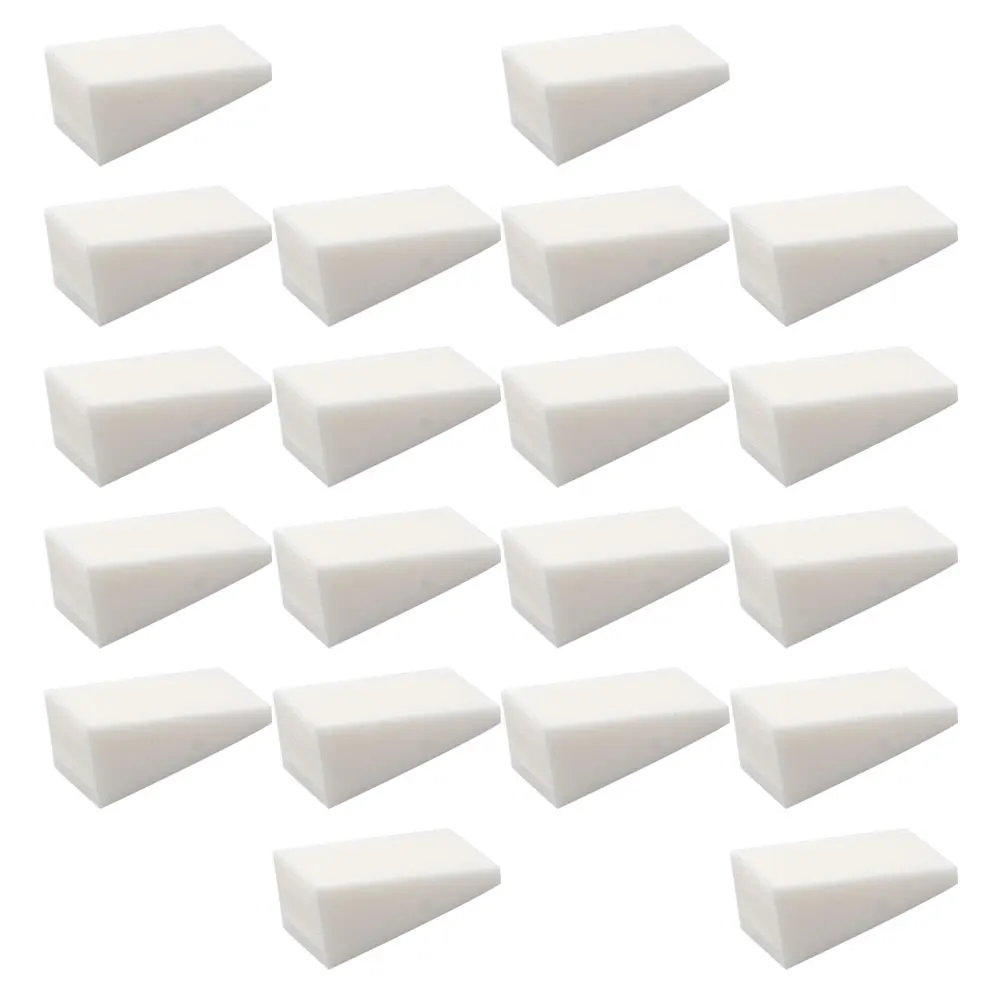 

48 Pcs Nail Sponge Wedges Applicator Gradient Color Fade Tool Reusable Washable Makeup Sponges for Nail Art Design