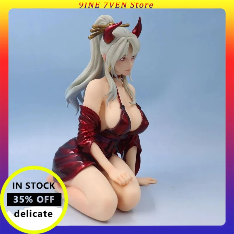 

17cm Cartoon One Piece Kimono Yamato Kneeling Doll Model Hand-Made Cartoon Sexy Dress Beautiful Girl Ornaments Toy Gift