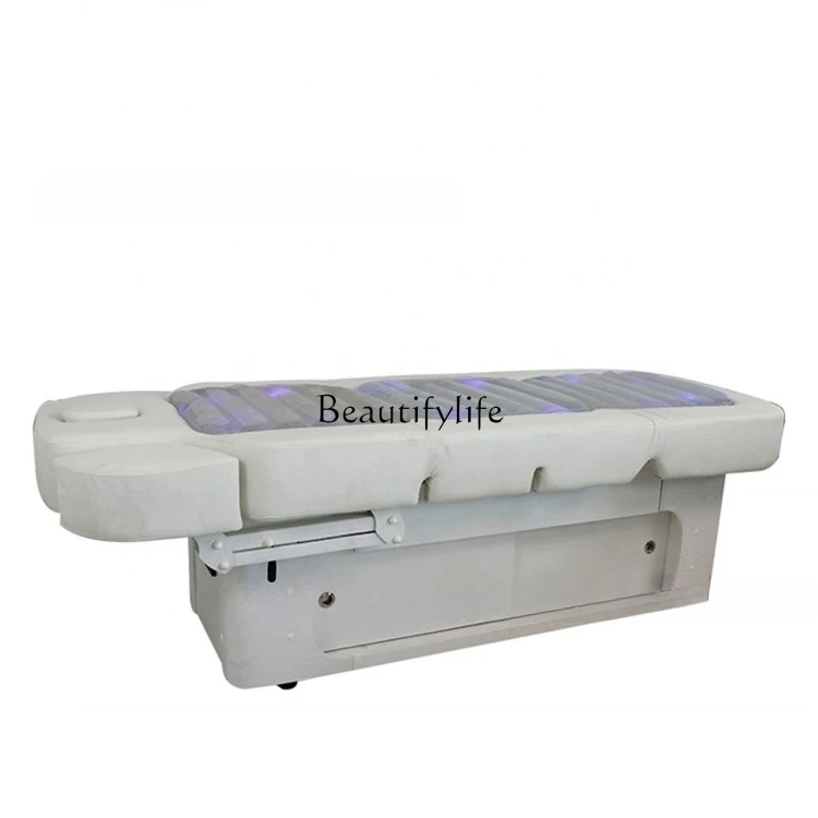 

01-Electric beauty bed High-end beauty salon Clubhouse Spa Massage bed Lifting