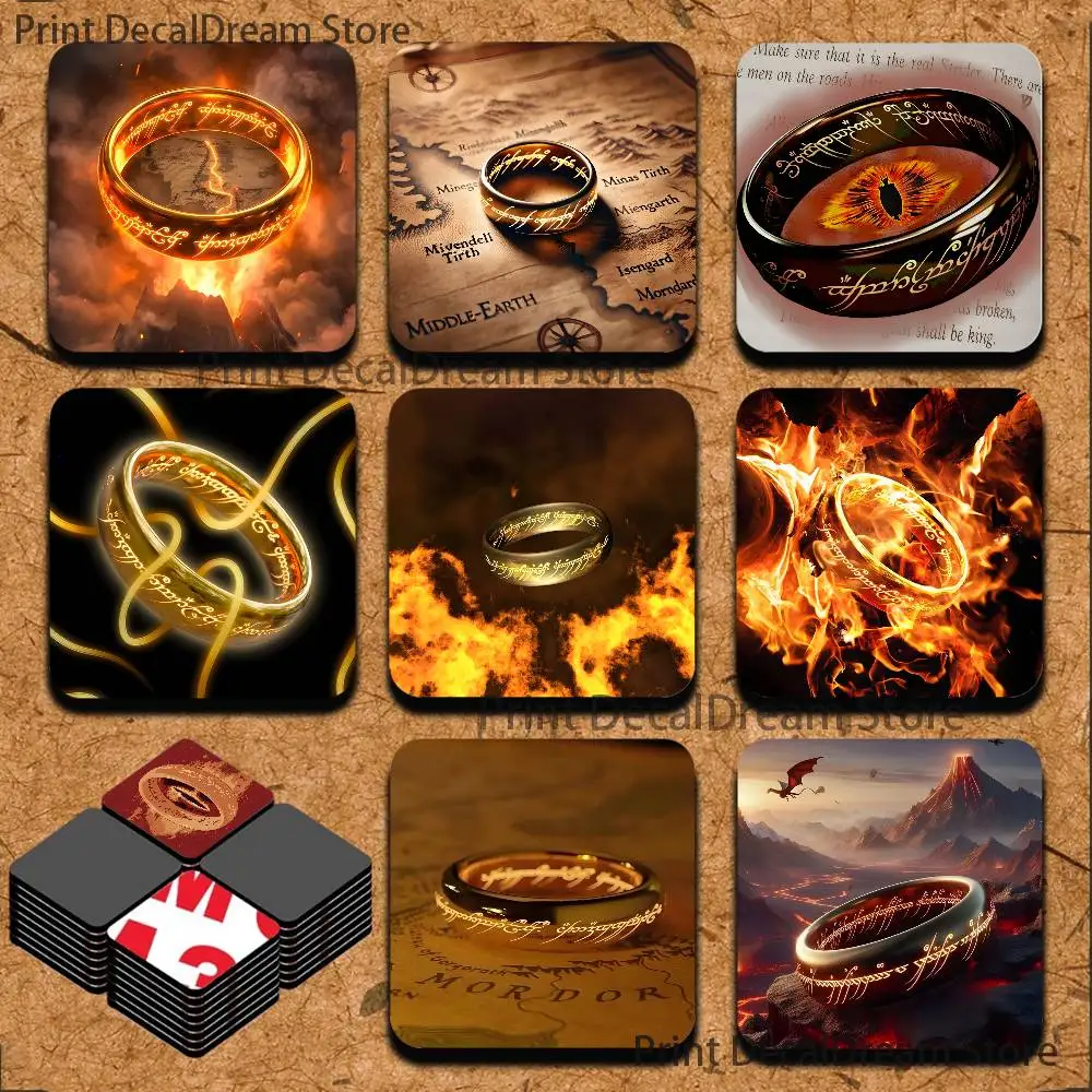

L-Lord Of R-RingS Sublimation Magnet Cartoon Anime CuteFridge Magnets Personalized Sublimation Products for Kitchen