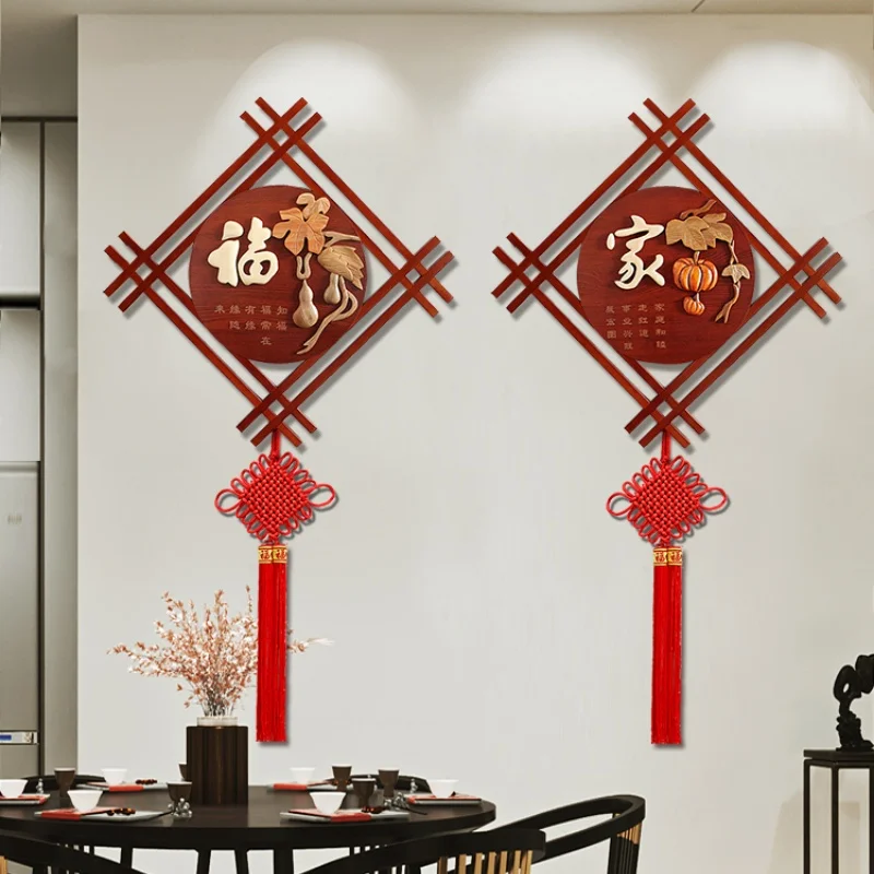 Новинка, украшение на стену в китайском стиле для гостиной, столовой, прихожей, фоновое украшение на стену, украшение на стену в китайском стиле